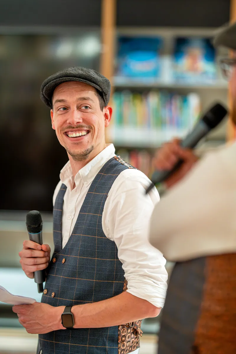 Presentaties voor evenementen & boeklanceringen 