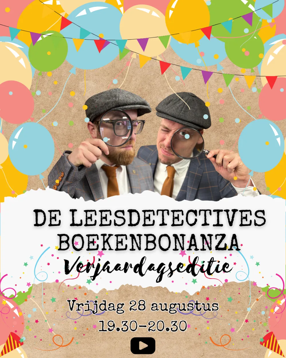 LIVE Boekpromotie op ons verjaardagsfeestje!