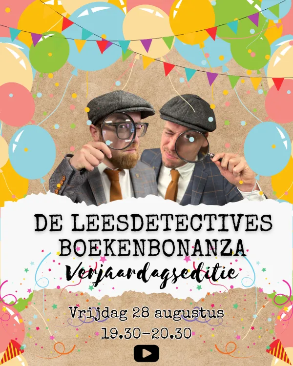 LIVE Boekpromotie op ons verjaardagsfeestje!