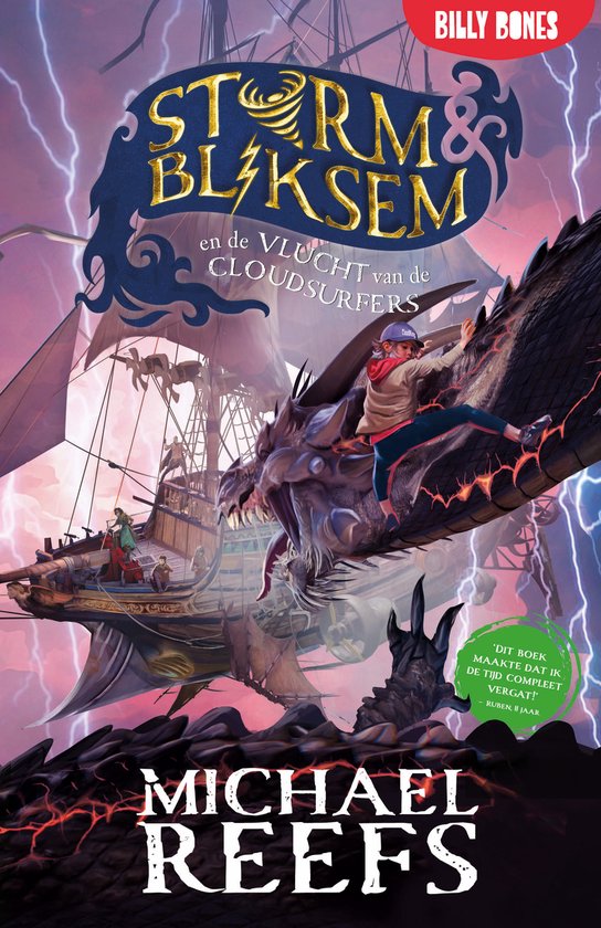 Storm en Bliksem en de vlucht van de cloudsurfers