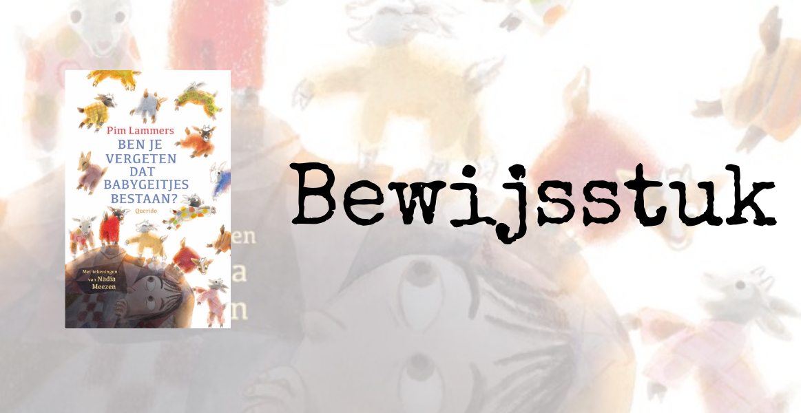 Ben je vergeten dat babygeitjes bestaan?